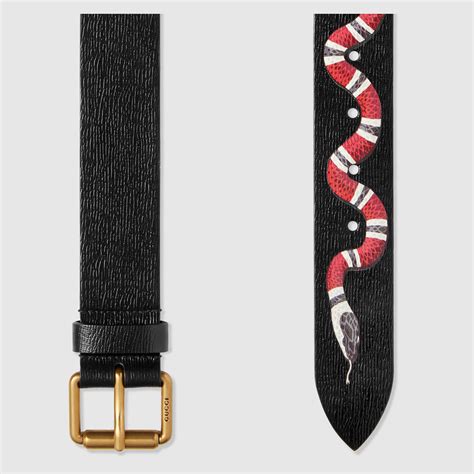 gucci belt kingsnake|authentic Gucci belt men.